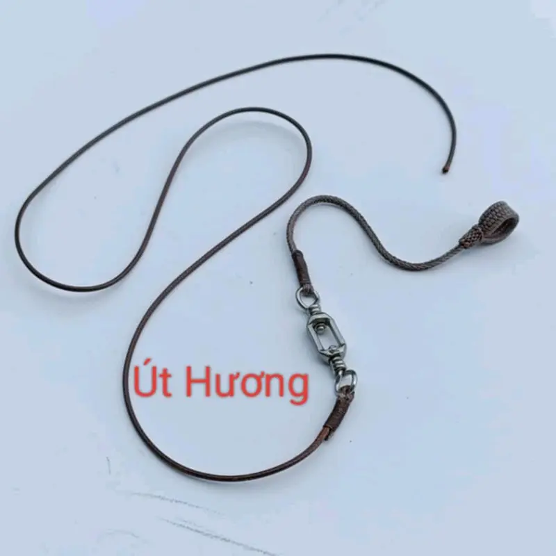 Xích chân gà siêu bền xoắn trâu dài, xích chân gà mồi 3