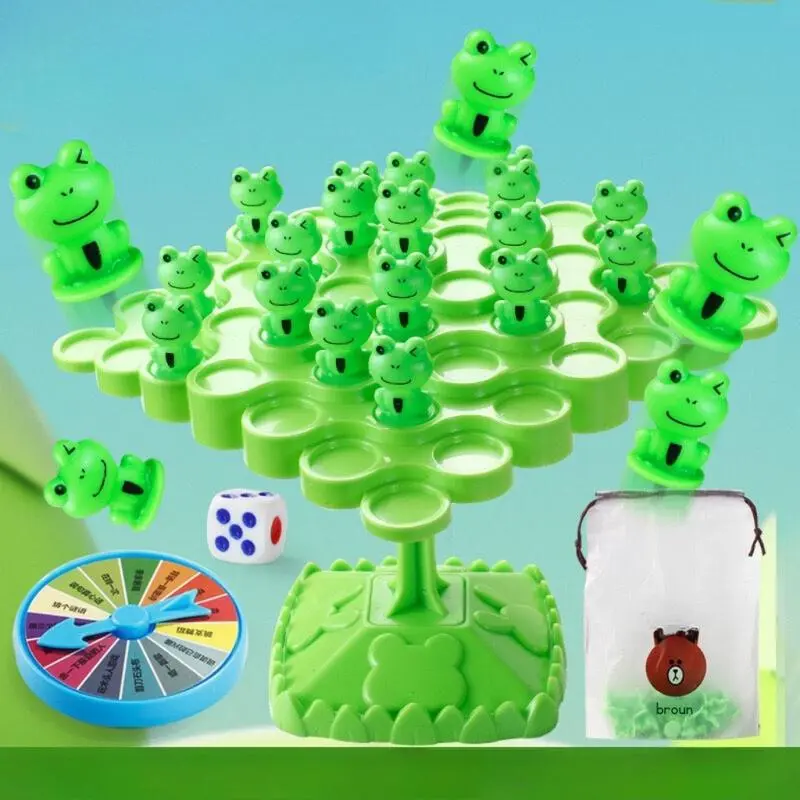 Đồ Chơi Board Game Cây Cân Bằng Ếch cân bằng đẹp bản hàng xịn loại 1 dành cho cả gia đình chơi xả căng thăng Toy