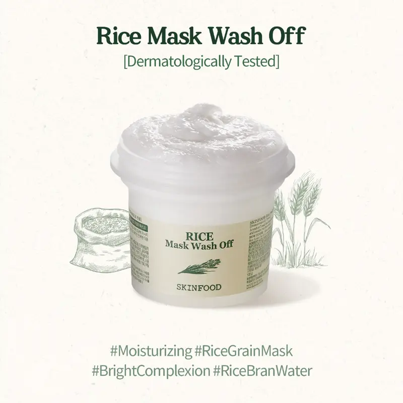 SKINFOOD - Rice Mask Wash Off 3