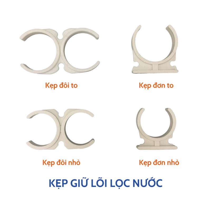 Kẹp Càng Cua Giữ Lõi Lọc Chức Năng, Màng RO, Bộ Đèn UV Dành Cho Máy Lọc Nước Kangaroo, Karofi, Korihome, Sunhouse...