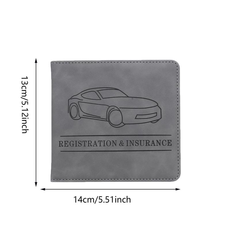 Product Introduction of [Back To Nature]Men's Car Driver's License Protective Cover Casual Lightweight Card Holder Automobile Documents Storage Bag 14