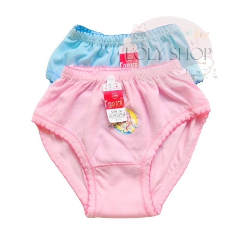 6 PCS Celana Dalam Anak Perempuan SAKURA / GAYATRI  DIMDIM Polos Sablon GRIYO DALEMAN99 4