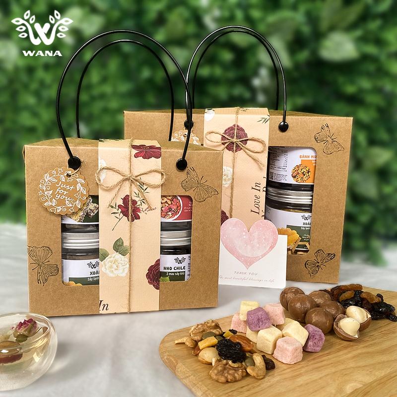  |Healthy| Set quà hạt dinh dưỡng quà tặng thầy cô giáo quà tặng mẹ quà sinh nhật cho nữ set quà tặng cô giáo lành mạnh Wana 