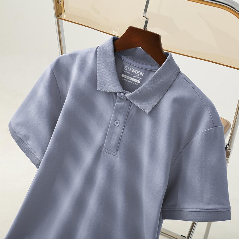 Áo Polo nam trơn Basic cổ bẻ [Tặng Kèm Hộp Quà] SIXMEN BASIC vải cá sấu cotton CVC trẻ trung, thanh lịch, sang trọng Menswear  Có Cổ