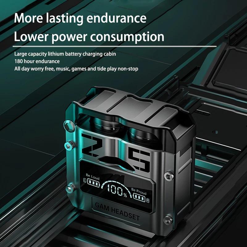 Product Introduction of 2024 TWS M25 Bluetooth Earphone 5.3 Waterproof Wireless Headphone 9D Stereo Sports Earbuds LED Microphoe Gaming Earphone Fireod 43