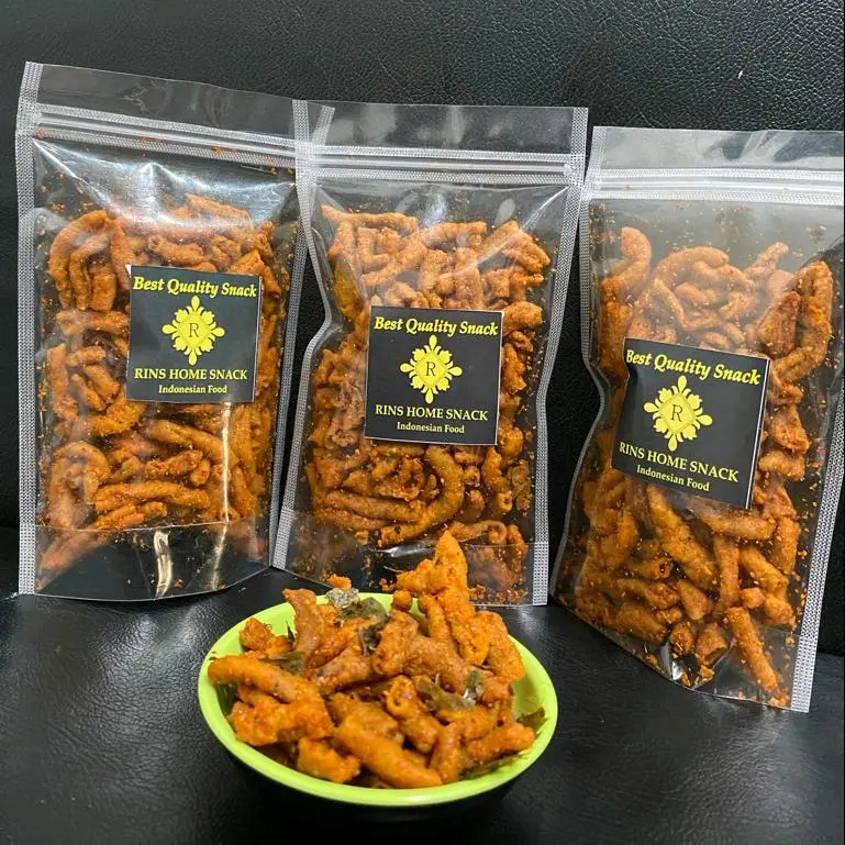 kripik usus kemasan 100gr termurah