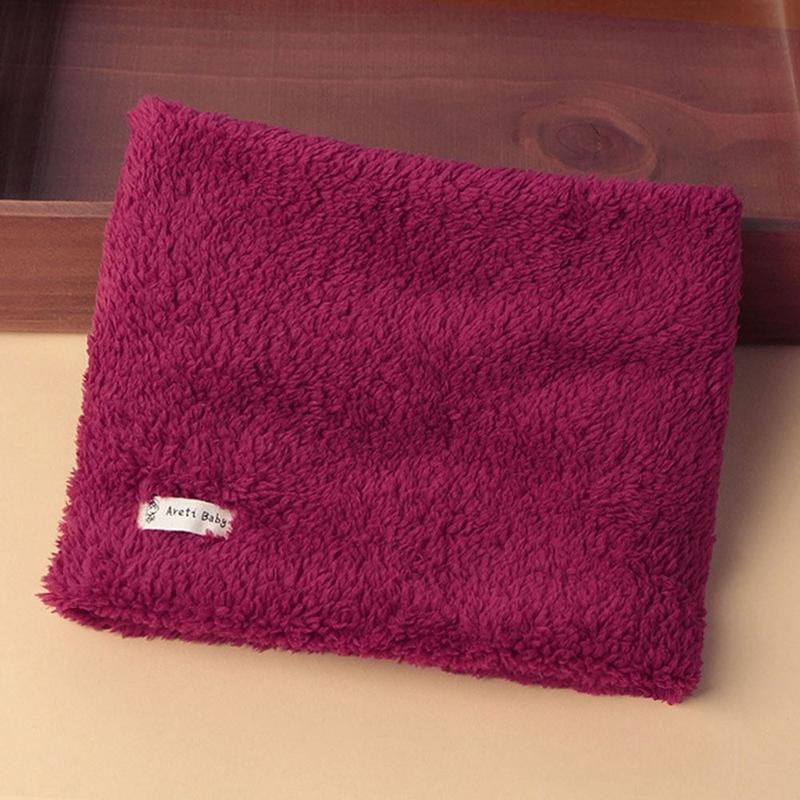 Product Introduction of 2-16 Years Old Winter Fleece-lined Kids Winter Scarf Warm Cute Plush Scarves Soft Windproof Neckerchief for Baby Boys Girls 18