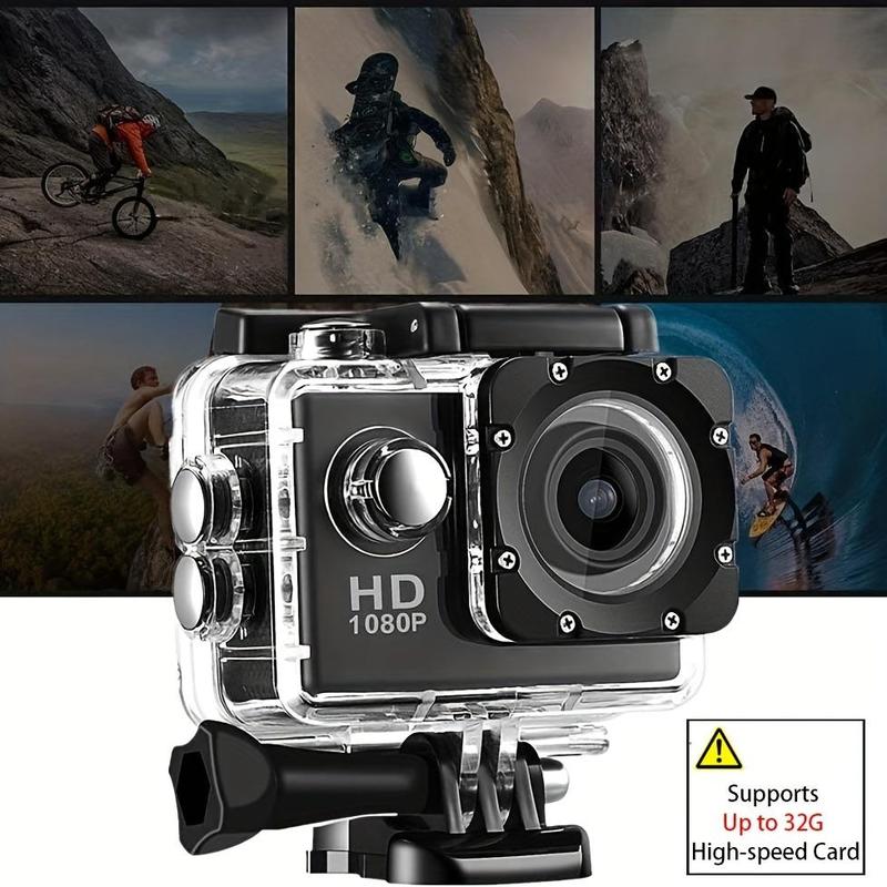 Product Introduction of Underwater Waterproof Action Camera Digital, 1 Set Portable Compact WiFi Remote Control Camera with 32G TF Card, Wide Angle Action Camera for Outdoor Sports Use, Gift Ideas 150