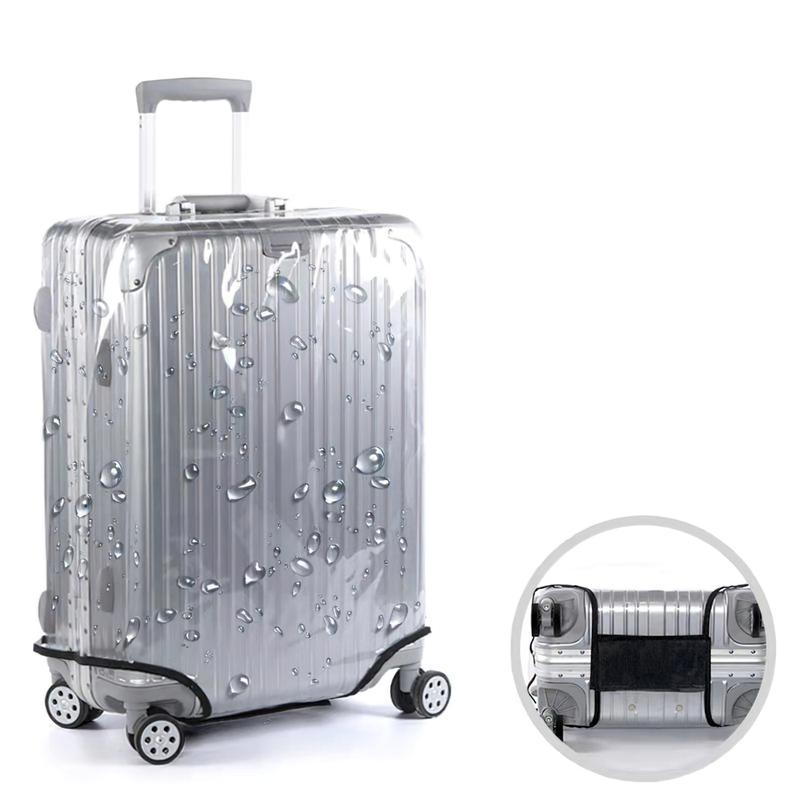 Túi Trùm Chống Xước Cho Vali Cao Cấp, Vỏ bọc bảo vệ vali kéo trong suốt, 20 - 30 INCHES EASE LIFE Phụ Kiện Đồng 8