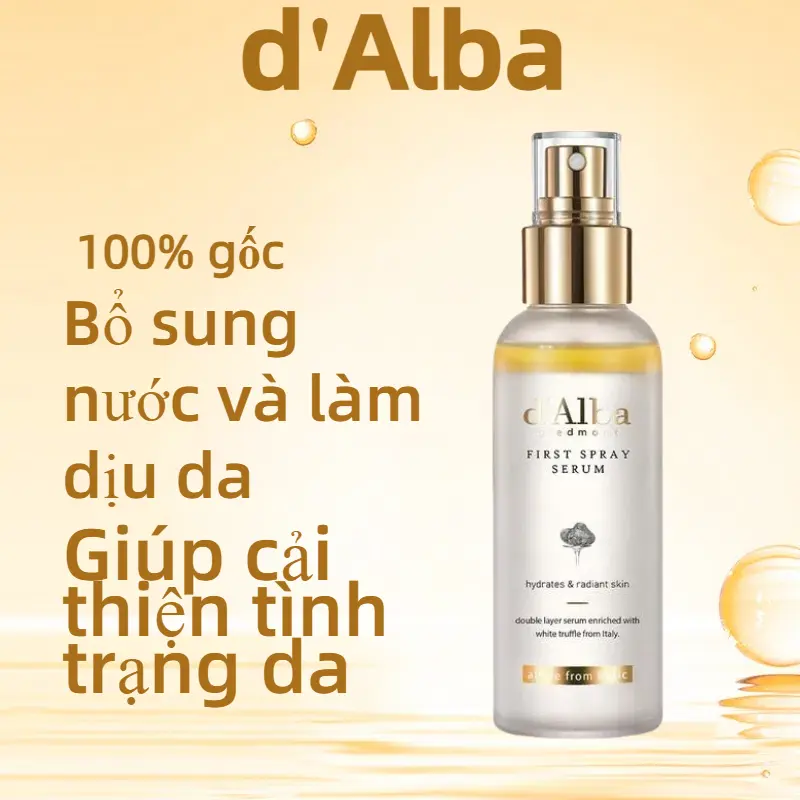 [100ml] [First Spray] Serum dạng xịt khoáng dưỡng ẩm da d'Alba White Truffle First Spray Serum 100ml Làm Đẹp Da Skincare