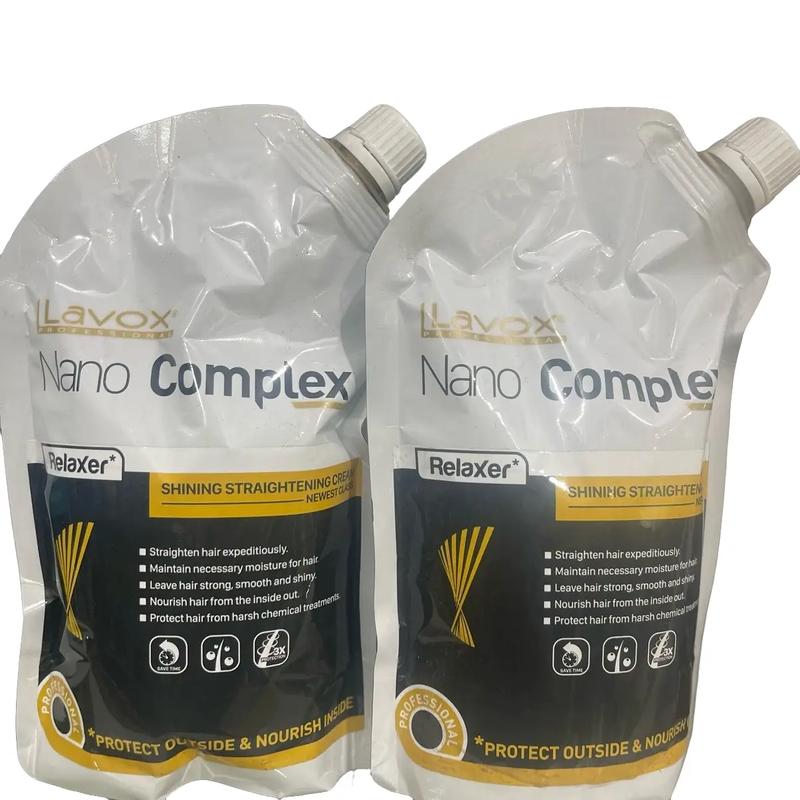Kem duỗi tóc lavox NANO complex không cần dập  bịch  500ml