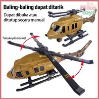 Gambar Mikotoys 32CM Ukuran Besar Helikopter Model Helikopter Inersia Dengan Baling-Baling Dapat Diputar - Helicopter-Blue dari Miko Toys Online Mall Kab. Tangerang 4 Tokopedia