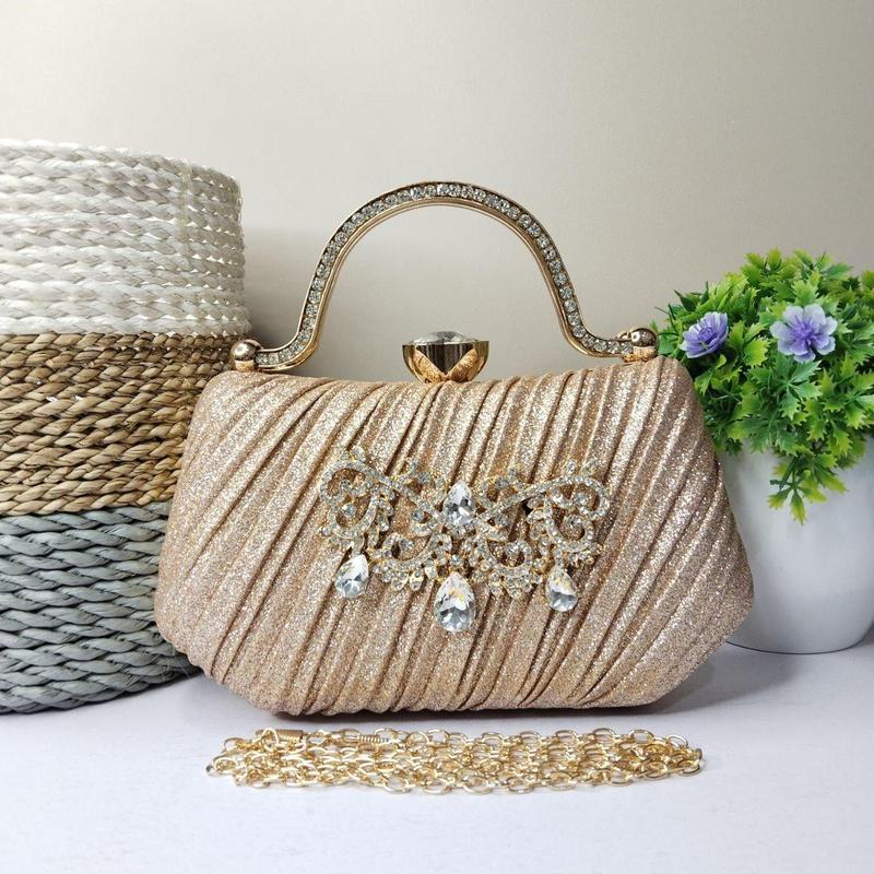 Tas Pesta Wanita Clutch Kondangan Cewek Boba House T80704 - 19cm 4