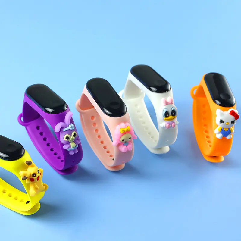 Jam Tangan Anak Elektronik Led Motif Kartun  Bahan Silikon Untuk Anak / Jam Tangan Karakter J - 009 RRNS Fashion 1