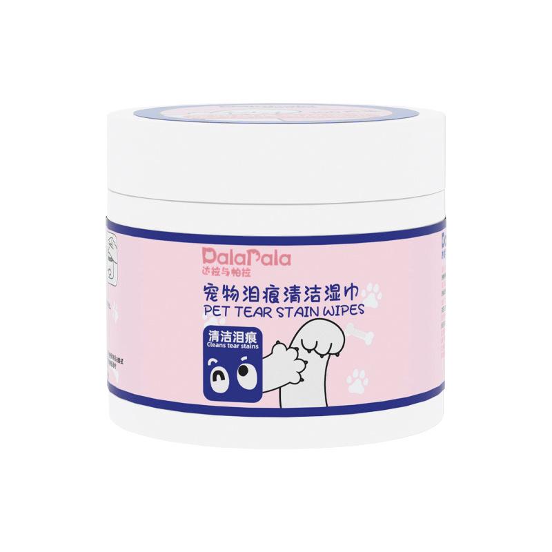 Product Introduction of Pet-Specific Teeth Cleaning Tear Stain Ear Cleaning Finger Cots Wet Wipes Cat Dog Teeth Eyes Paw Care Wet Wipes 12