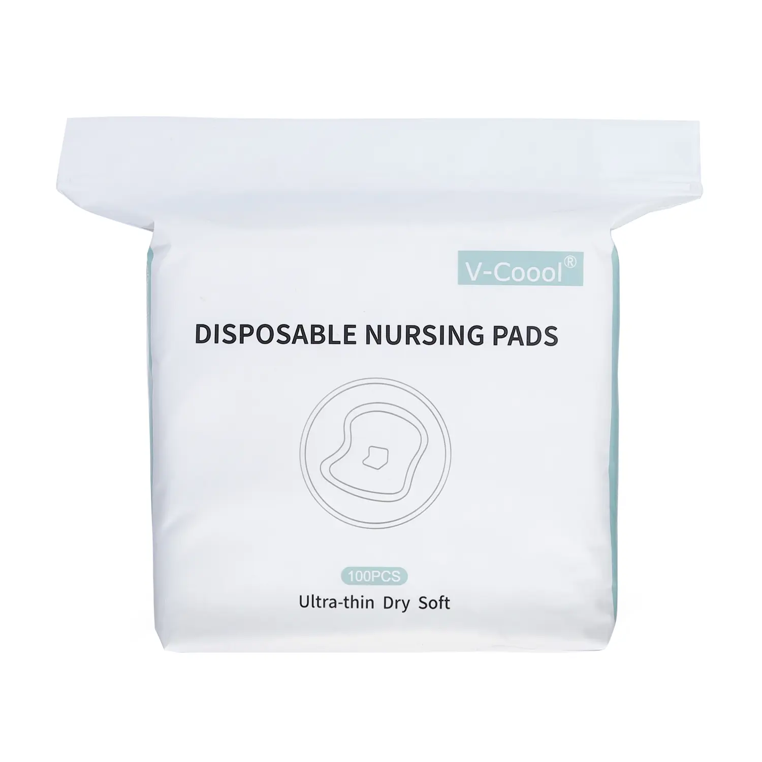 [XẢ KHO]-Miếng Lót Thấm Sữa Vcoool (100 Miếng/50 Miếng) thấm hút tối đa 150ml, làm từ sợi bông tự nhiên an toàn cho mẹ và bé