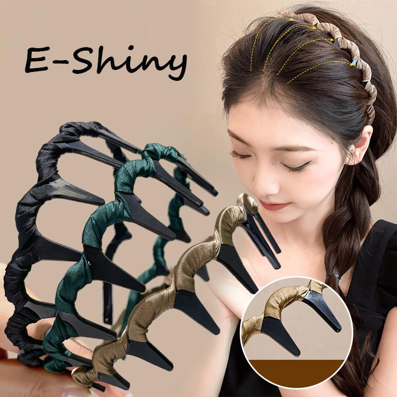 Lược Chải Tóc Cho Nữ, Băng Đô Chống Trượt, Vòng Cài Tóc Hình Chữ U Bằng Nhựa,  Dây Buộc Tóc Trên Bồng Bềnh Mũ Cài Tóc