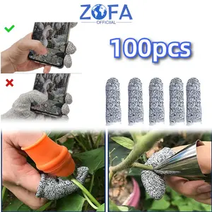100PCS Sarung Jari Tangan Anti Pisau Berkebun Menjahit Serbaguna