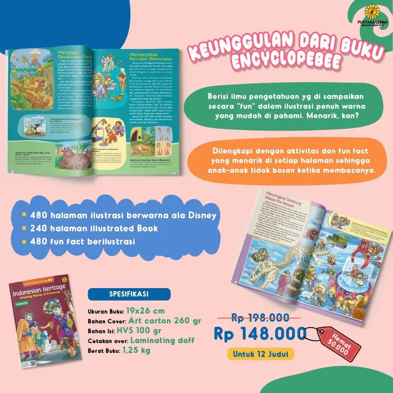 Encyclopebee Sains buku anak 2
