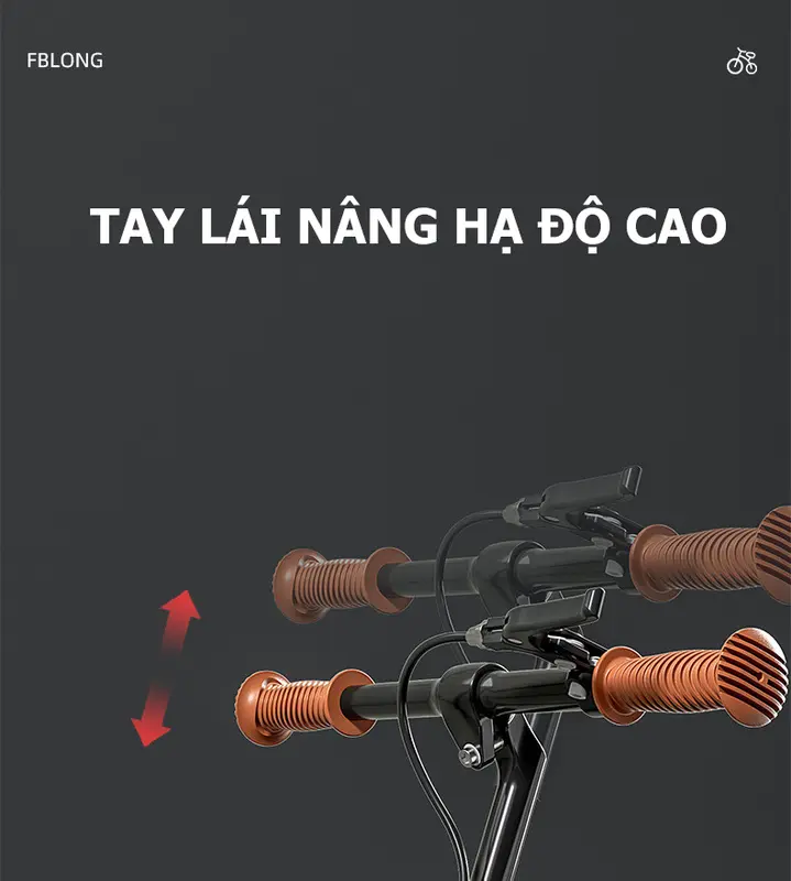 Xe đạp trẻ em 2IN1 kiêm xe thăng bằng FBLONG cho bé từ 2-9 tuổi, khung sườn hợp kim Magie siêu nhẹ KÈM MŨ BH VÀ BƠM HƠI Cao Su Đồ Chơi xedap  duong pho 4