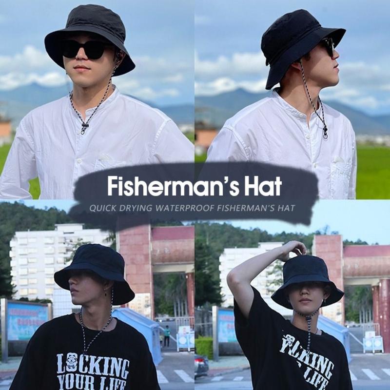 Product Introduction of Mũ Bucket, Phong Cách Mùa Hè, Chống Tia UV, Nhanh Khô, Chống Thấm Nước, Thích Hợp Để Câu Cá Và Chống Nắng, Mũ Panama, Mũ Chống Nắng 7