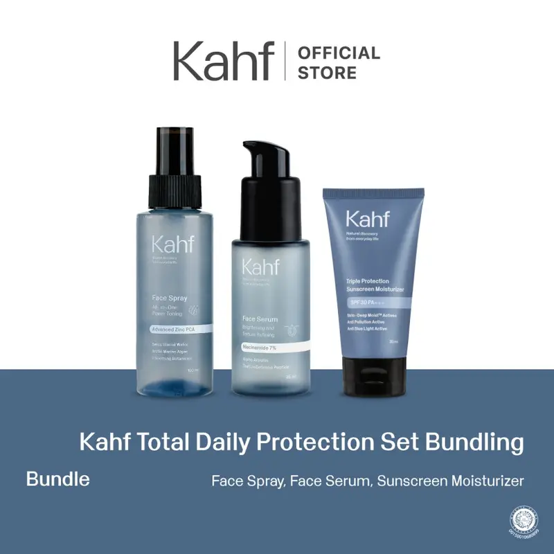Kahf Total Daily Protection Set Bundling 0