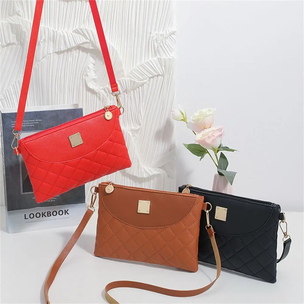 PU Leather Sling Bags Fashion Solid Color Small Phone Bag Coin Purses for Women Ladies