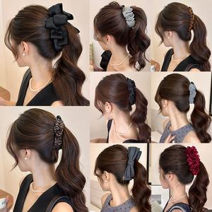 คลิปกล้วยพิมพ์ลายเสือดาว, กิ๊บติดผมหางม้าสูงขนาดใหญ่, กิ๊บติดผมด้านหลังศีรษะ, คลิปหนีบผม, คลิปบิดแนวตั้ง, เครื่องประดับผม, สำหรับผู้หญิง, เหมาะสำหรับฤดูใบไม้ร่วงและฤดูหนาว