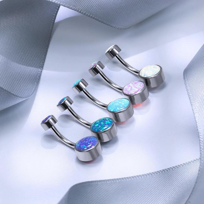 [PRODUCT SIZE] Belly Button Rings Gauge 14g=1.6mm, Bar Length 10mm