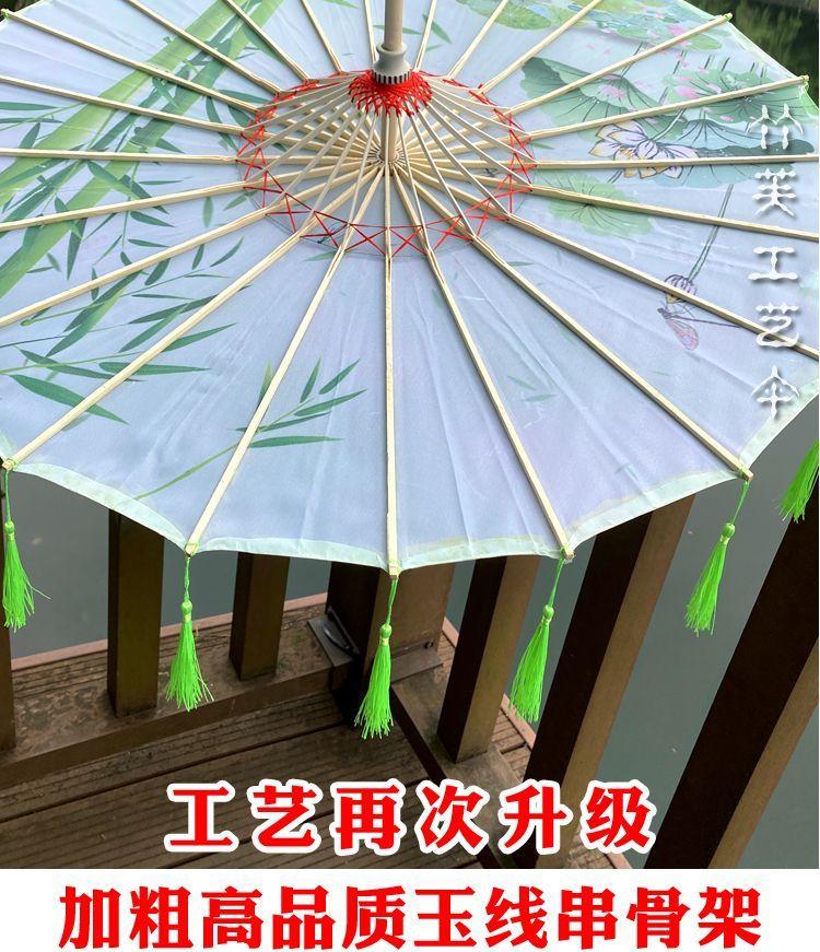 Product Introduction of Ô Tua Rua Phong Cách Cổ Đại, Ô Giấy Chụp Ảnh Hanfu Khiêu Vũ Đạo Cụ Phong Cách Cổ Xưa Sườn Xám, Đồ Trang Trí Sàn Catwalk Khiêu Vũ Hình Vuông, Thích Hợp Biểu Diễn Năm 2025 7