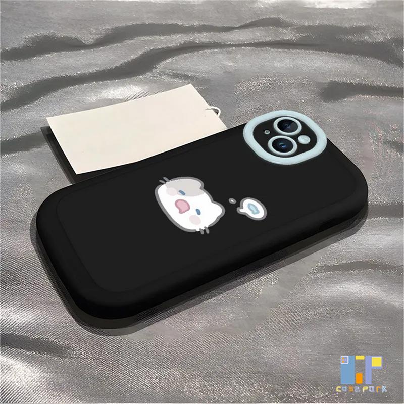 Ốp Điện Thoại Di Động Puff Lì Hình Cá Mèo Dễ Thương, Ốp Quà Tặng Cho Redmi 14C, 13C, 12C, A3, A1+, A2+, 10A, 9C, Note 10S, 13, 12, 11s, 9S Pro, 8, 7, Cho Xiaomi Poco C75, C65, C61, C55, X6, X3, Vỏ Bảo Vệ Chống Bụi