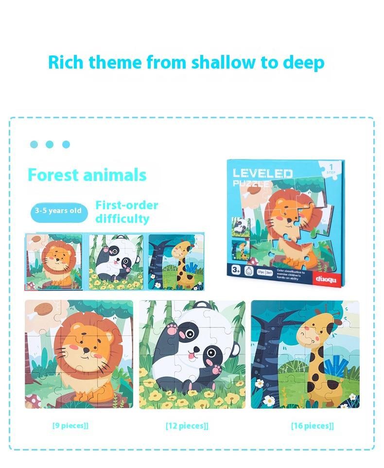 Product Introduction of Advanced Magnetic Puzzle 3-6 Years Old, Baby and Child Early Education Educational Toys Magnetic Puzzle Book 4