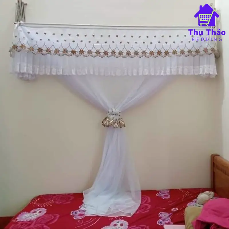 Màn Khung Xếp Gấp Gọn Thu Thảo - Chống Côn Trùng Muỗi Hiệu Quá - Bảo Hành 24 Tháng 0