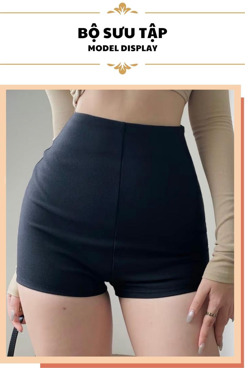 Product Introduction of Quần short dance idol lưng cạp cao chất Umi đanh mịn không nhão, quần đùi nữ kpop khoá lệ phía sau thời trang ELY222 18