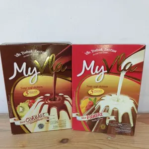 MINIM 4-My fla MY Vla coklat 63GR rasa vanila 60GR my fla coklat vanila instan