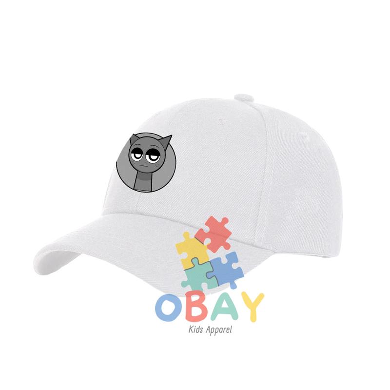 Topi Anak Sprunki Incredibox Karakter - Topi Baseball Trendy untuk Anak Laki-Laki & Perempuan 4