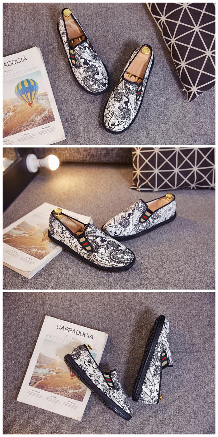 Product Introduction of Kasut Kain, Gaya Beijing Lama, Kasut Bersulam, Bernafas Musim Panas, Kanvas Peas, Rekaan Peony Putih, Kasut Kain Xishan, Sesuai untuk Pakaian Sosial, Kasut Lelaki Flat Shoes 11