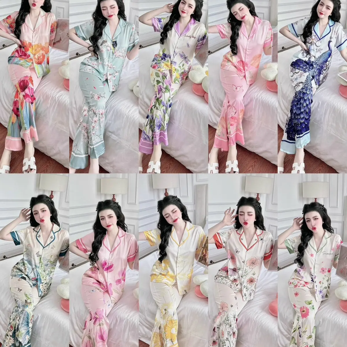 BỘ PIJAMA TNQD LATIN IN 3D HOẠ TIẾT