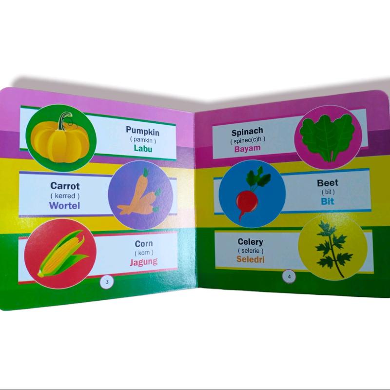 Boardbook Aku Tahu Jenis-jenis Sayuran Hard Cover 1