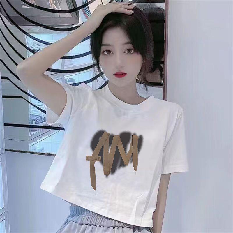 Áo Thun Nezha Phong Cách Trung Quốc Mới, Dáng Ôm, ngắn Tay, Thời Trang, Dành Cho Nữ, In Hình, Cổ Tròn, Trẻ Trung, Bán Chạy, Mùa Hè, Hợp Xu hướng 8