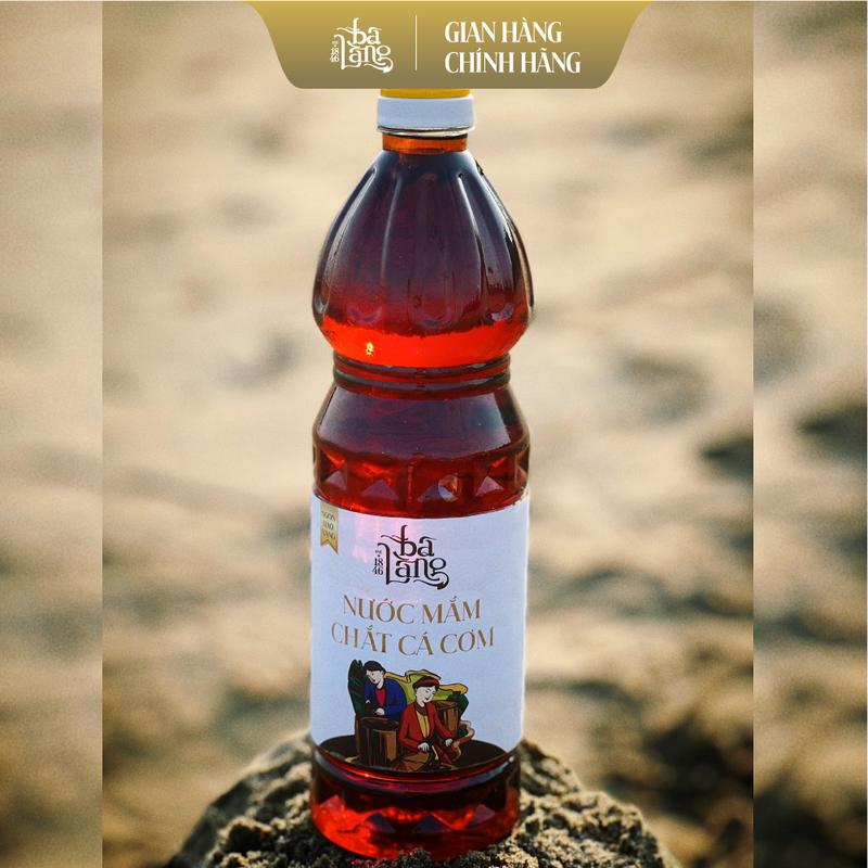1000ml Nước Mắm Chắt Ca Cơm 30N - Đặc Sản truyền thống Ba Làng Foods