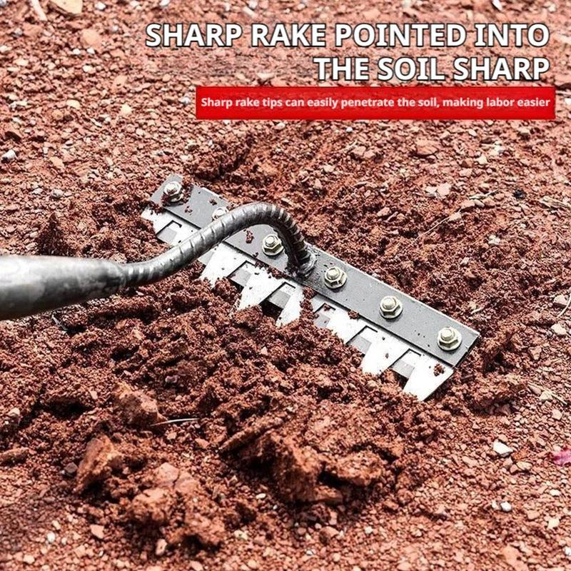 Weeding Rake Agricultural Tools Digging Loosening Soil Rakes - TikTok ...