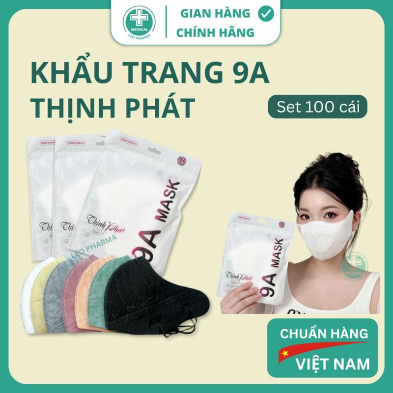 【Sản phẩm bán chạy】 【Đang hot】 Khẩu Trang 9A THỊNH PHÁT Chính Hãng 5 Lớp Chống…