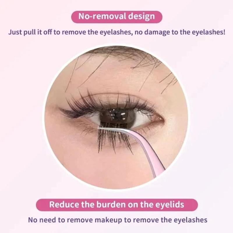 Product Introduction of 【No Need Glue!】glue-free Eyelashes Extension Self-Adhesive Reusable Softer Lashes False Eyelashes Makeup 21
