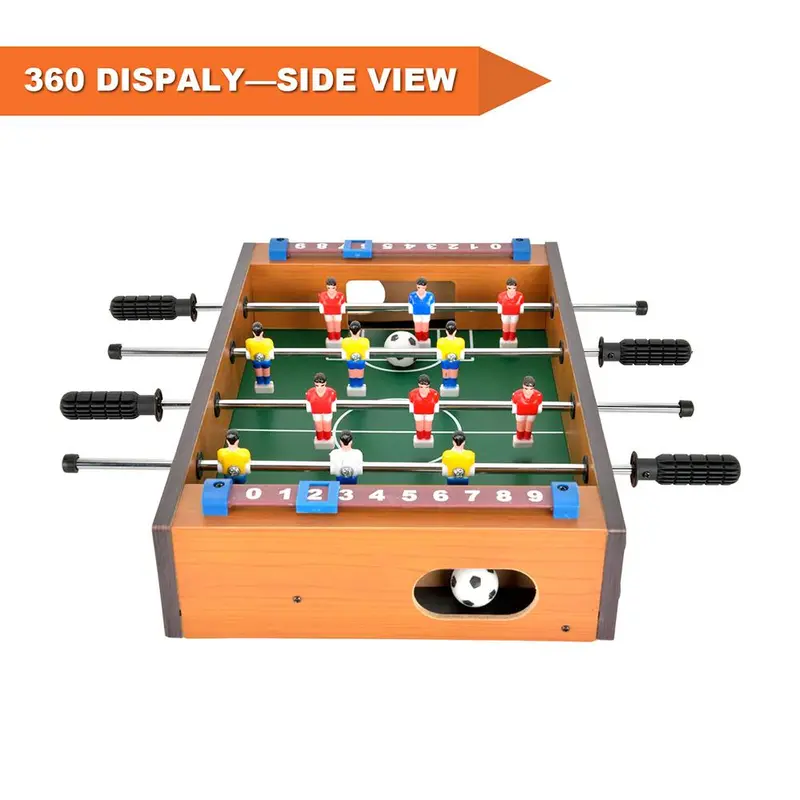 Table Football & Mini Balls, 1 Count Table Soccer & 2 Counts Balls, Parent-child Competitive Board Game, Indoor Recreation Equipment For Kids & Adults 2