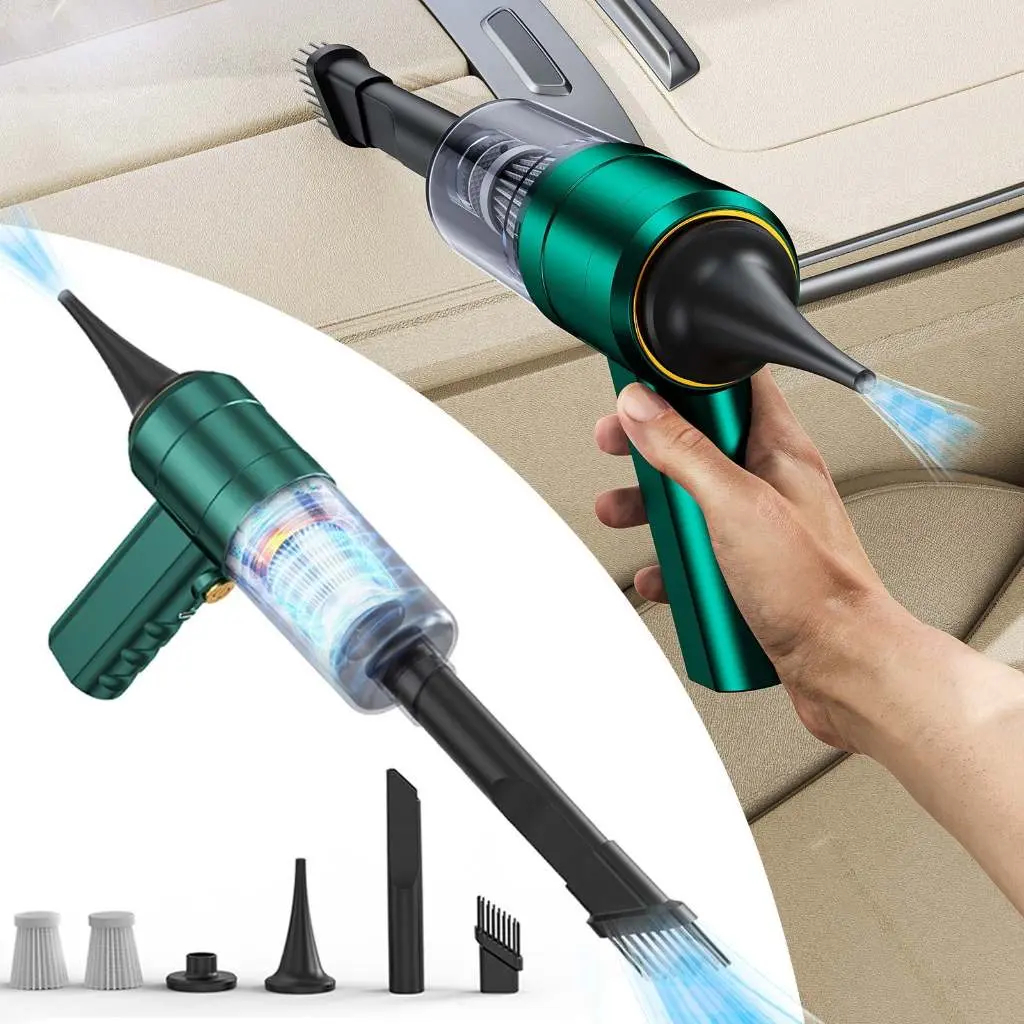 Vacum Cleaner Mobil Mini 3 IN 1 Portable / Alat Penyedot Debu Nirkabel Pembersih Serbaguna Ringkas