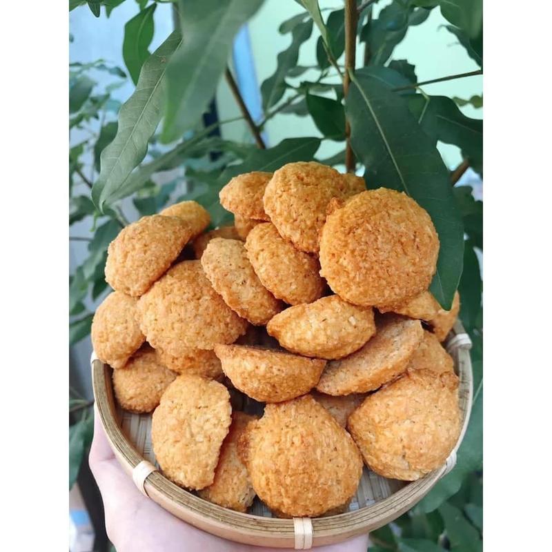 Product Introduction of 1KG BÁNH NƯỚNG SỮA DỪA - bánh dừa đá siêu ngon - ăn vặt không ngán Food Cake Thức Ăn Snack Bánh Quy 7