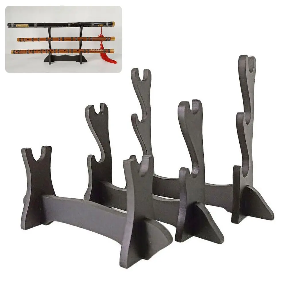 Giá Chân Đế Kiếm Samurai, Bảng Mật Độ Bền, Giá Trưng Bày Màu Đen 1 ~ 3 Tầng, Giá Đỡ Thước, Thiết Kế Tanto