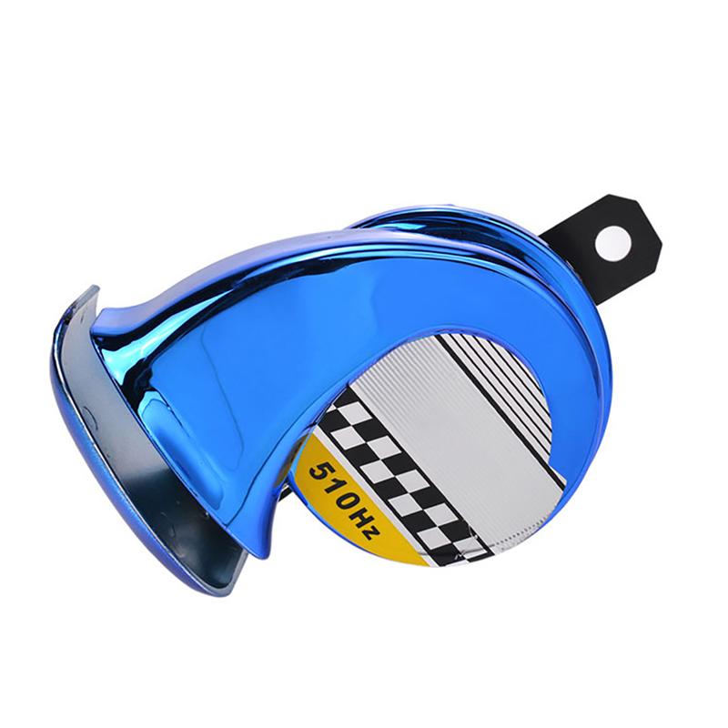 Product Introduction of Universal 12V DC Motorcycle Car Horn Loud Pressure Klaxon Speaker Waterproof 130db Snail Cry Air Horn for Car Motorcycle Clarion 11