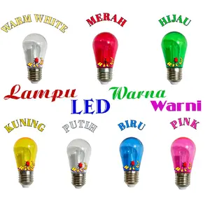Lampu Led Warna Warni / Lampu Led Bulb Lumment / Lampu Led Dekorasi